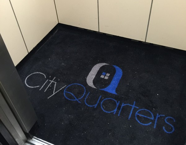 City Quarters Lift Fitted Logo Mat.jpg